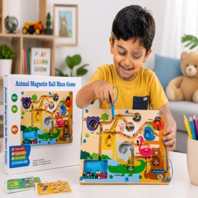 Animal Magnetic Ball Maze Game for Kids — image 1