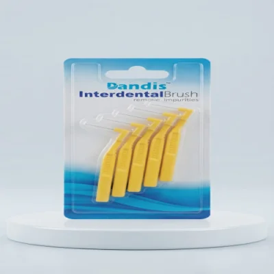 Dandis Interdental Brush 5 Pcs/Box - Oral Hygiene & Plaque Removal Tool — ছবি 3