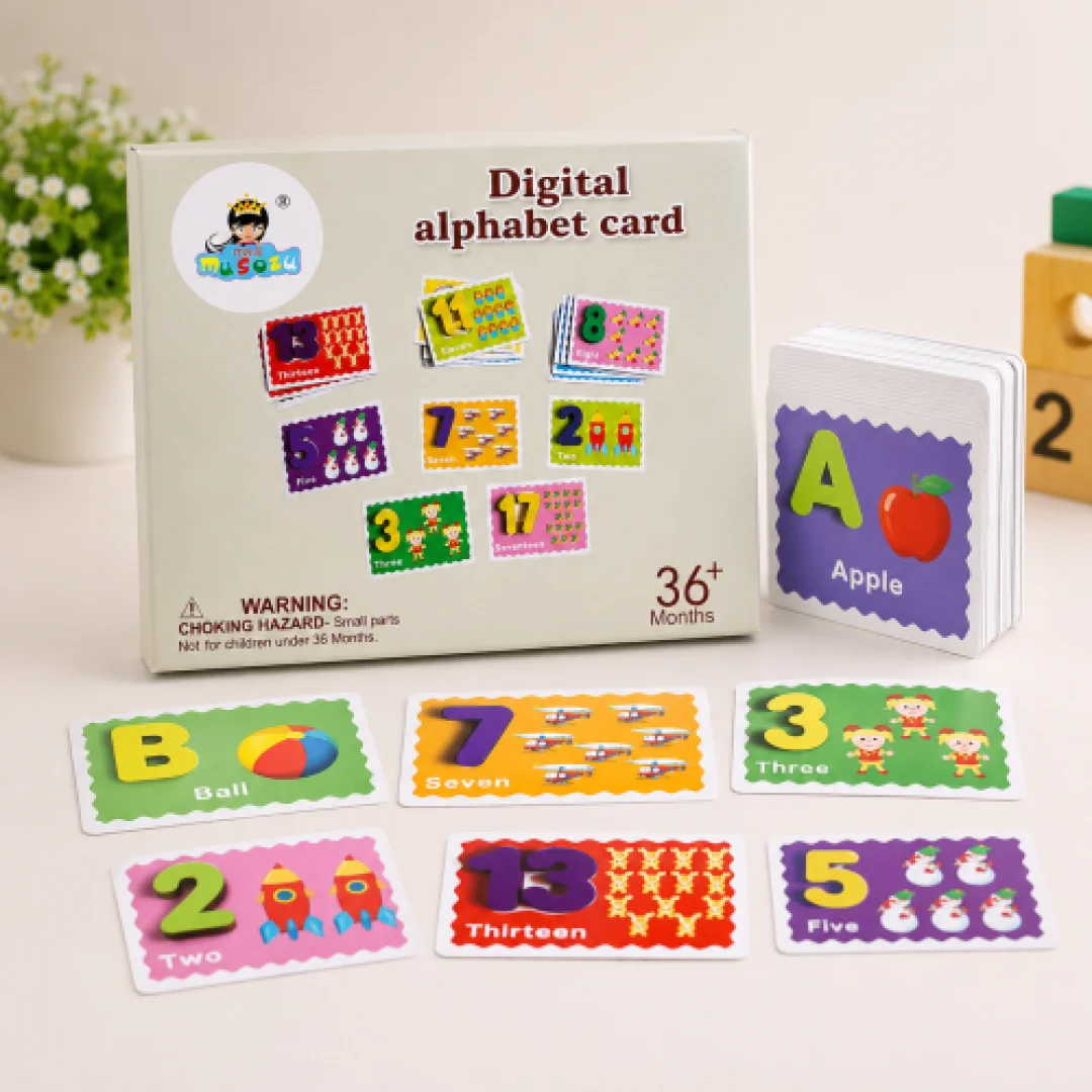 Digital Alphabet Learning Cards for Kids | Educational Flash Card Set (36+ Months) — ছবি 2