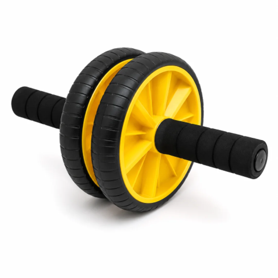 Dual Wheel AB Roller Exercise Wheel with for Home Gym Fitness — ছবি 2