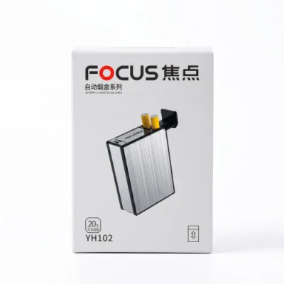 Focus YH102 Automatic Metal Cigarette Case (10 Sticks) – One-Hand Pop-Up Ejector Pocket Box — image 3
