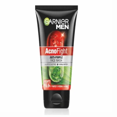 Garnier Men AcnoFight Anti-Pimple Face Wash 100g — ছবি 1