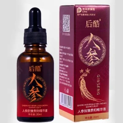 Ginseng Face Serum ,Ginseng Polypeptide Anti-Ageing Beauty Essence 30ml — image 3
