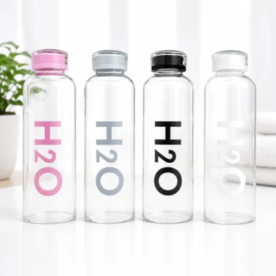 H2O Borosilicate Glass Water Bottle | Leak-Proof & BPA Free 1000ml — image 1