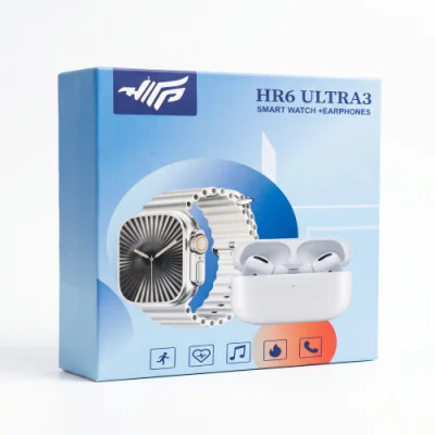 HR6 ULTRA3 Smart Watch + Wireless Earbuds Combo Set — image 1