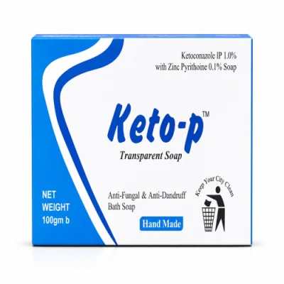 Keto-p Transparent Anti-Fungal & Anti-Dandruff Soap 100g — image 3
