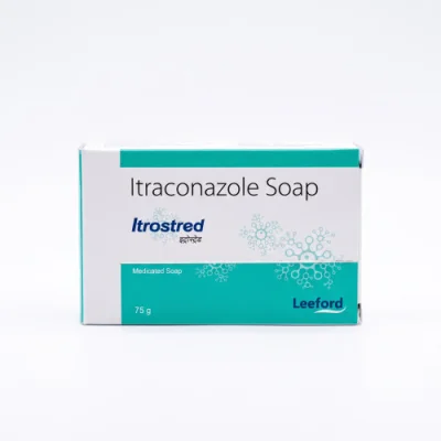 Leeford Itrostred Itraconazole Soap 75g Medicated Antifungal Bar — ছবি 2