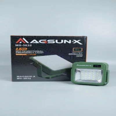 Magsun-X MS-3832 30W 8800mAh LED Multifunctional Emergency Light with Digital Display — image 2