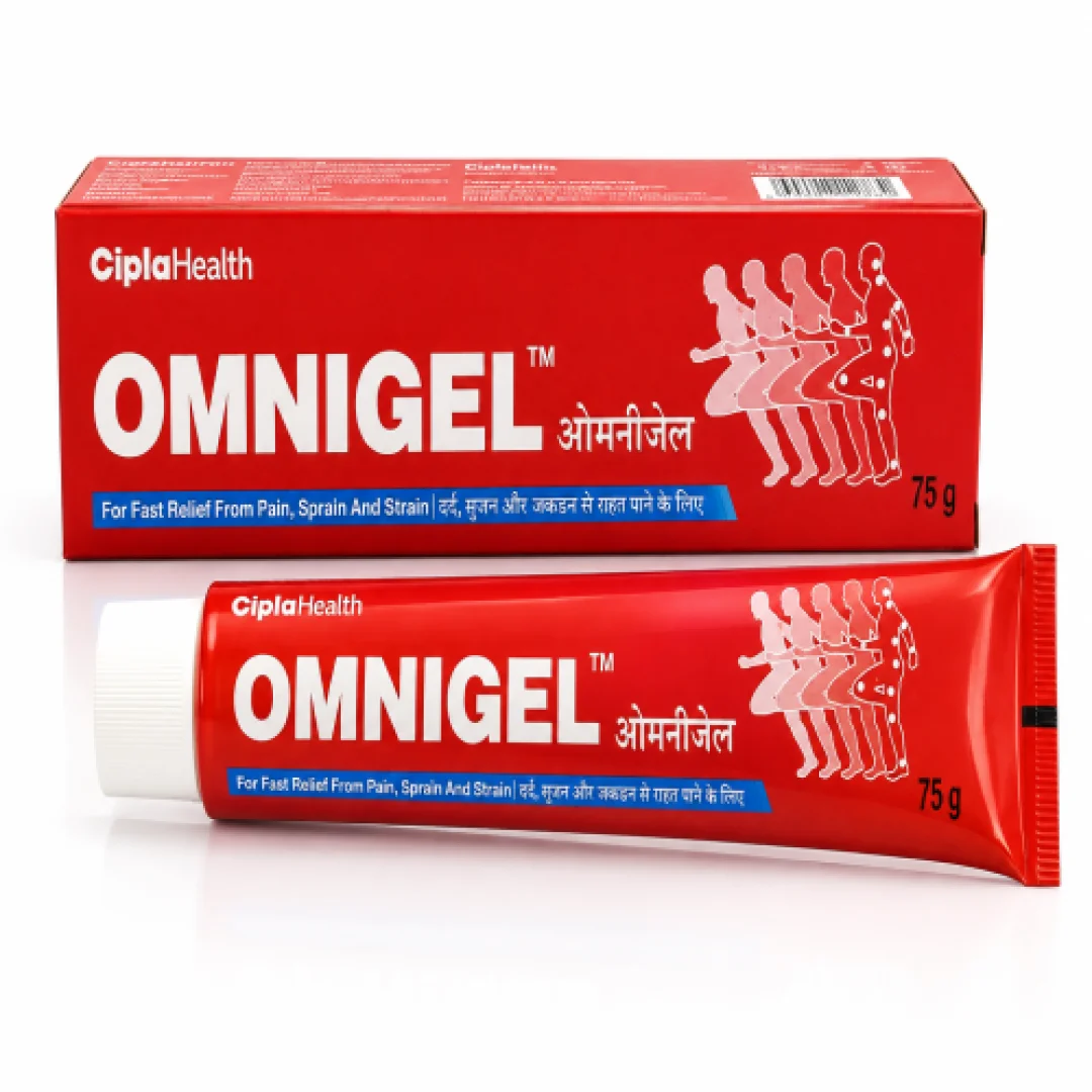 Omnigel Pain Relief Gel 75g for Sprain & Muscle Strain — image 3