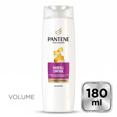 Pantene Advanced Hairfall Solution Hairfall Control Shampoo 180ml — ছবি 2