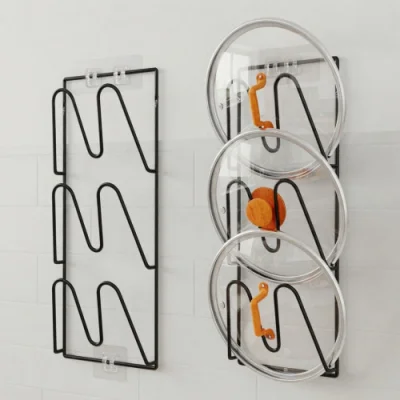 Pot Lid Organizer Heavy-Duty Metal — image 2