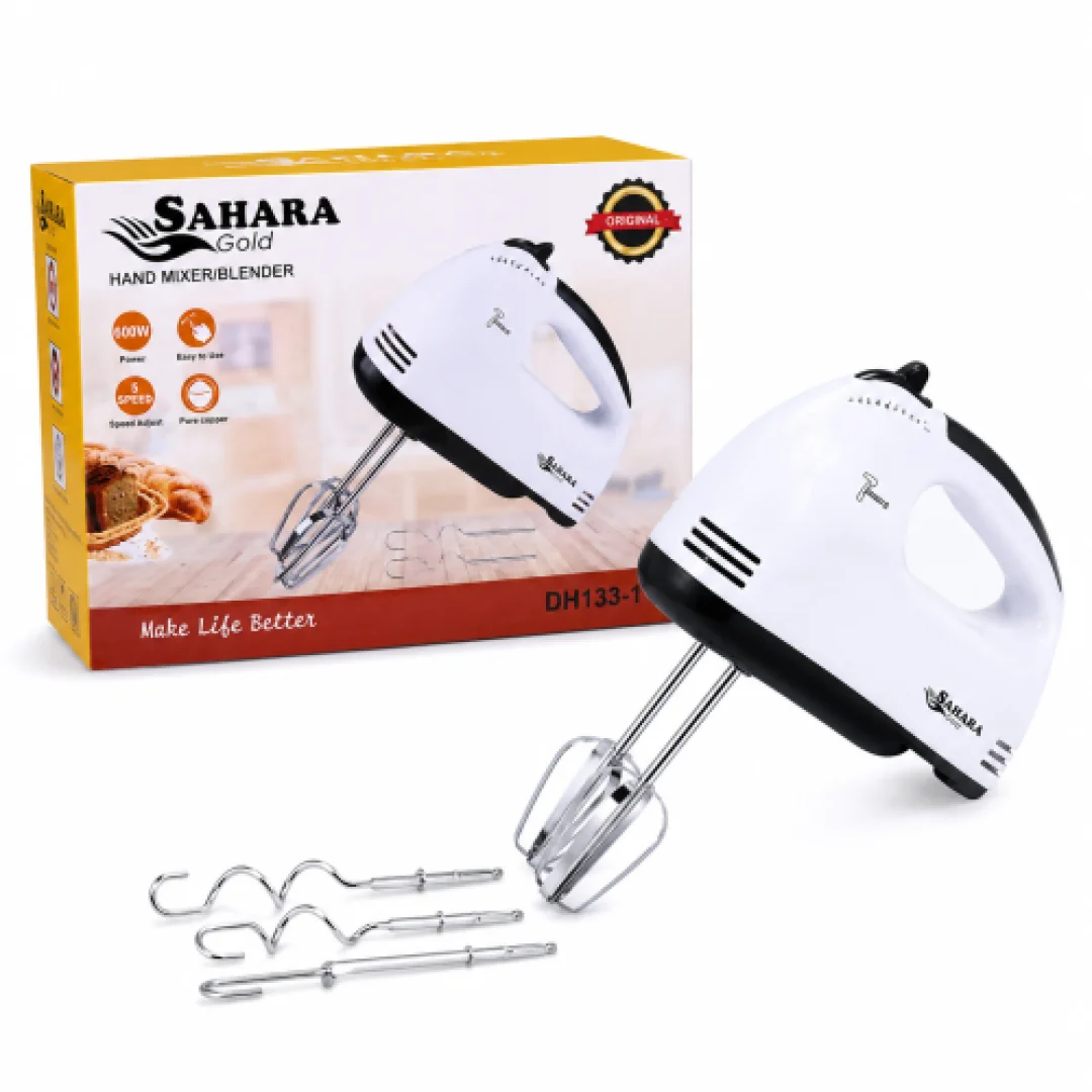 Sahara Gold DH133-1 600W Hand Mixer Blender 5 Speed — image 3