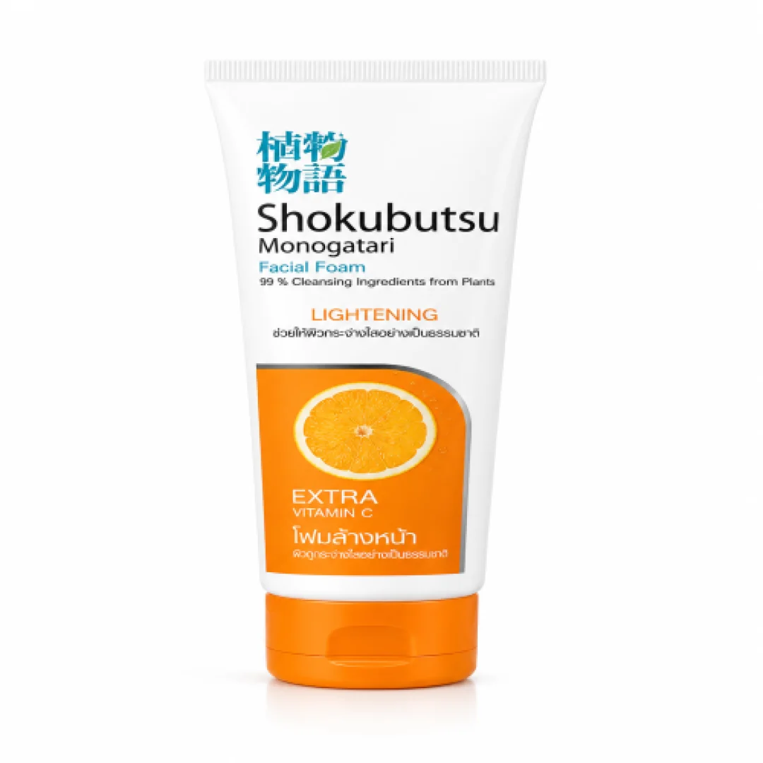 Shokubutsu Monogatari Extra Vitamin C Facial Foam