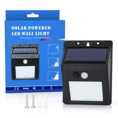 Solar Powered LED Wall Light with PIR Motion Sensor — image 3