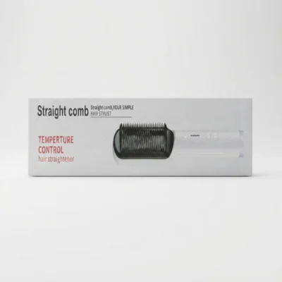 Straight Comb Hair Straightening Brush and Hair Stylist — image 2