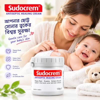 Sudocrem Antiseptic Healing Cream 125g | Baby Diaper Rash & Skin Protection Cream — image 3