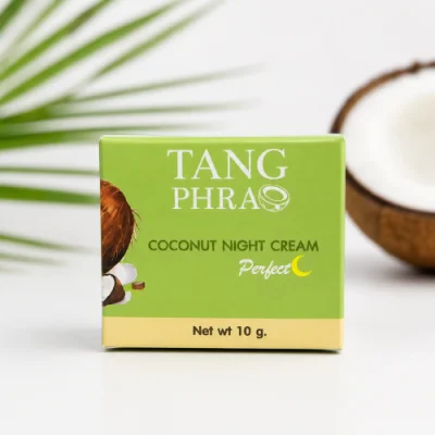 Tang Phrao Coconut Night Cream 10g | Overnight Moisturizing Face Cream — image 2
