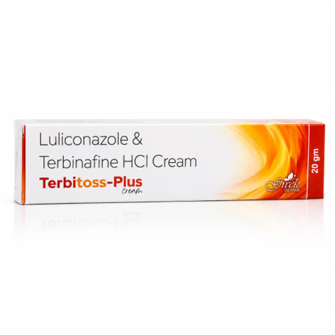 Terbitoss-Plus Cream 20g | Luliconazole & Terbinafine HCl Antifungal Cream — image 2