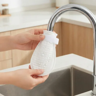 Universal Faucet Filter Cotton | Disposable Tap Water Filter Bag 50 Pcs — image 1