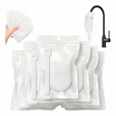 Universal Faucet Filter Cotton | Disposable Tap Water Filter Bag 50 Pcs — image 2