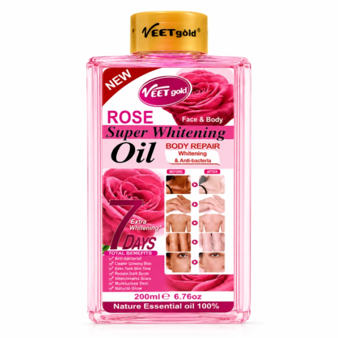 VEETgold Rose Super Whitening Oil 200ml — image 2
