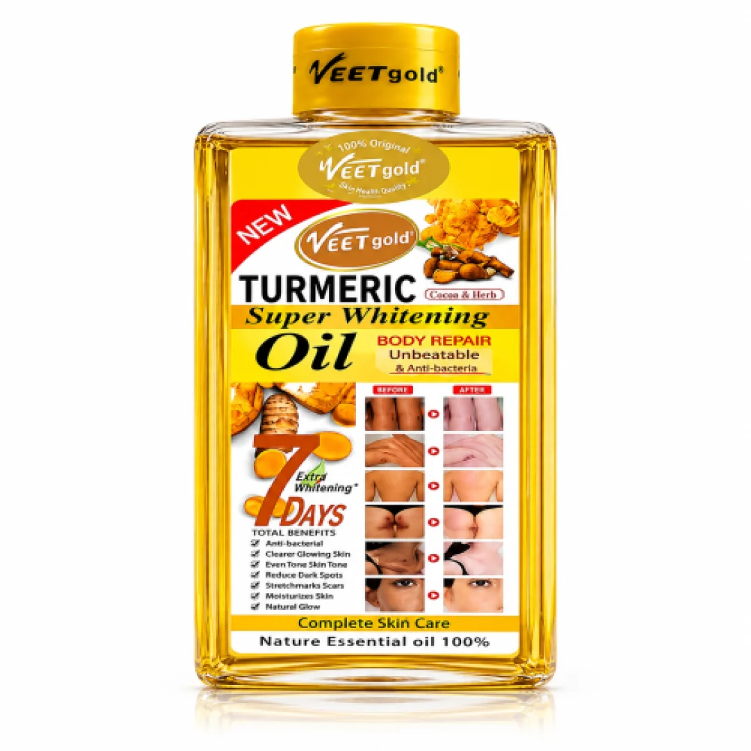 VEETgold Turmeric Super Whitening Body Repair Oil 200ml