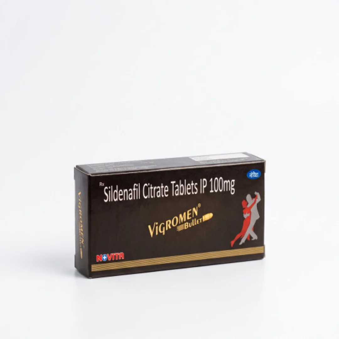 Vigromen Bullet 100mg Tablet | Sildenafil Citrate IP 100mg — image 3