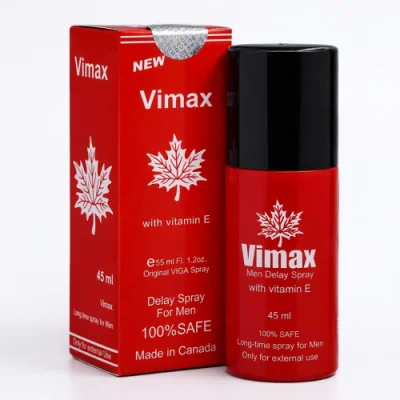 Vimax Men Delay Spray with Vitamin E – 45ml (Made in Canada) — ছবি 1