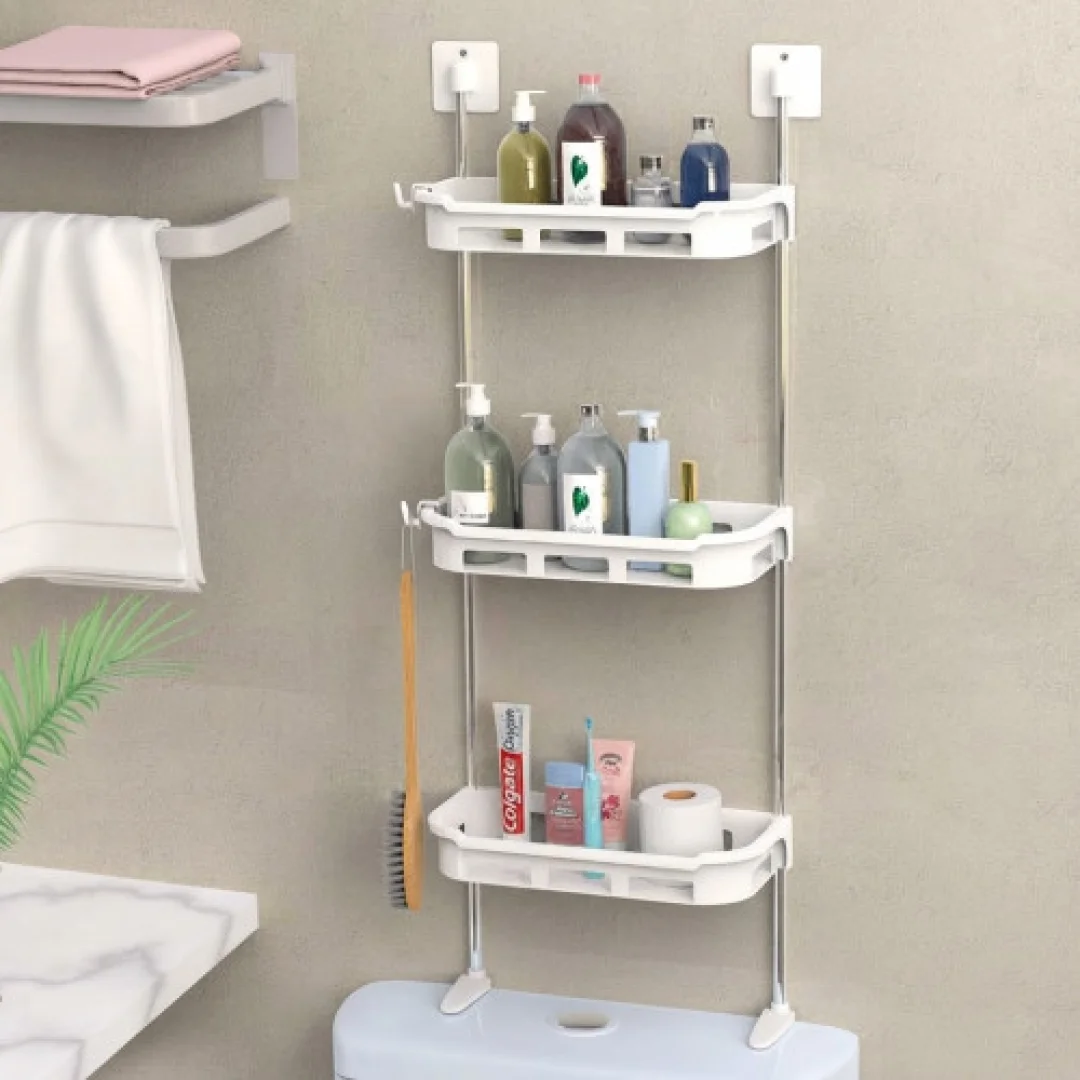 Wall-Mount Multifunctional Storage Rack