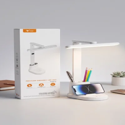YAGE YG-8071F Rechargeable Emergency LED Light with Pen Holder — ছবি 3