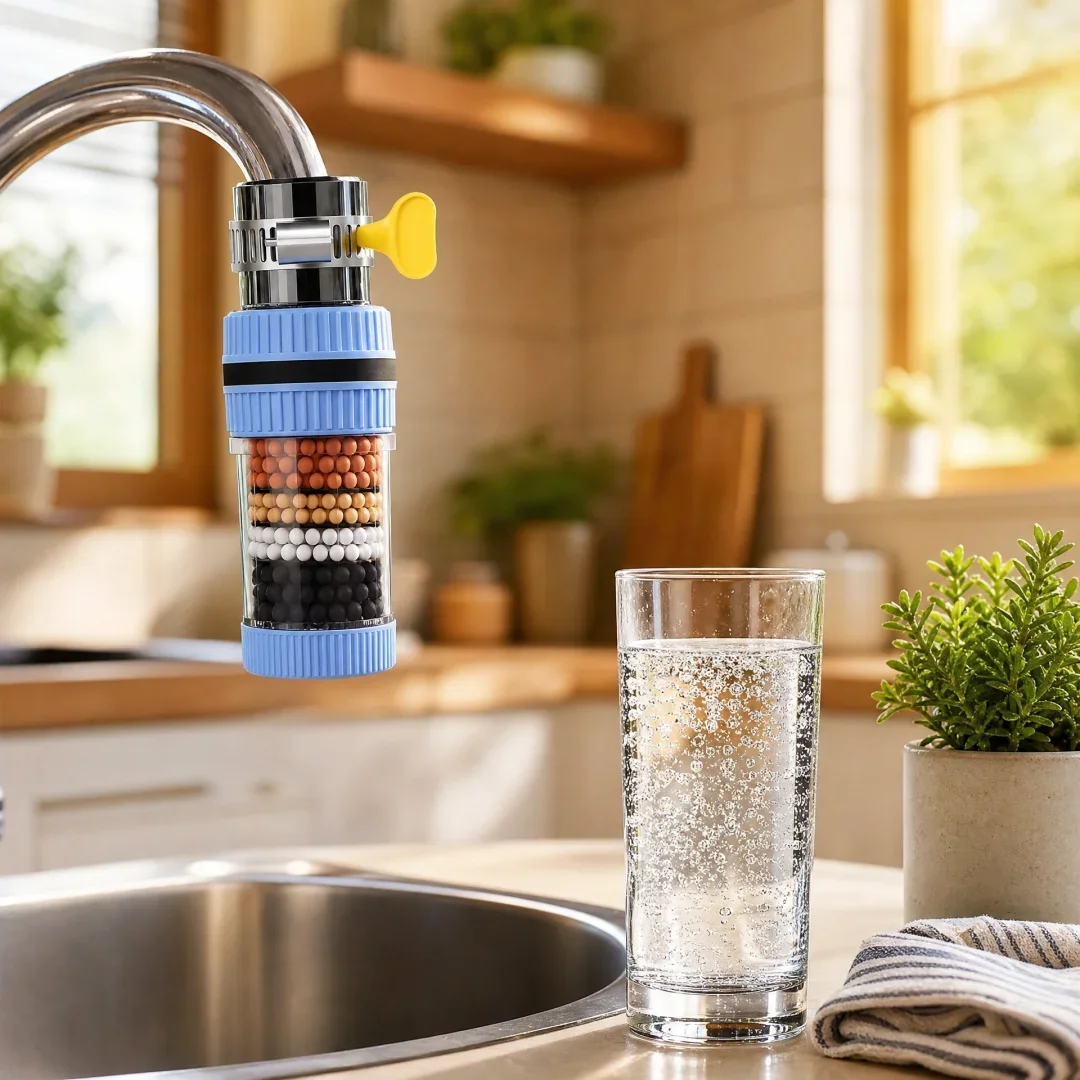 360° Rotating Tap Nozzle with Sediment Screen — ছবি 2