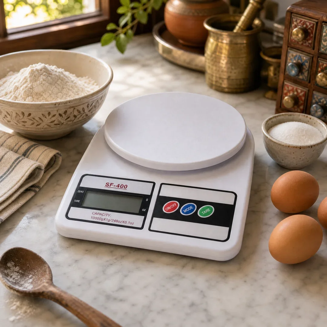 Digital Kitchen Scale  — 1g Precision, LCD Display