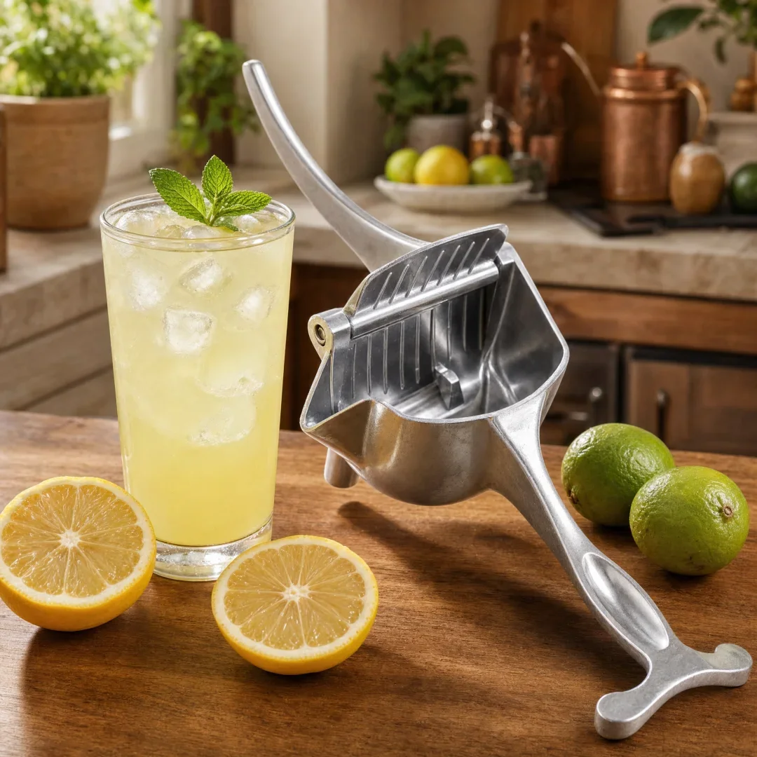 Manual Fruit Press Juicer — Aluminium Alloy Hand Press