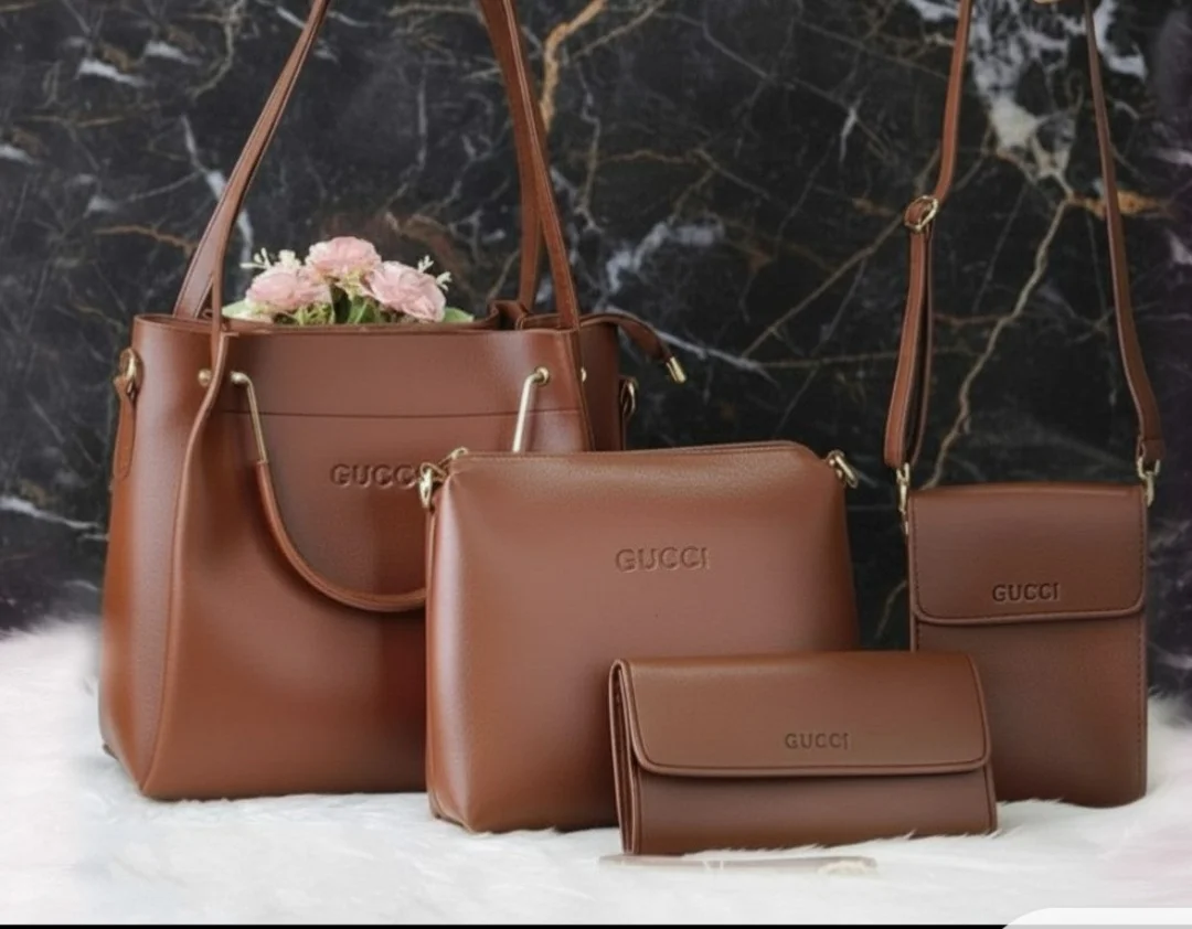 4-in-1 Ladies Bag Set (Coffee ( — ছবি 2