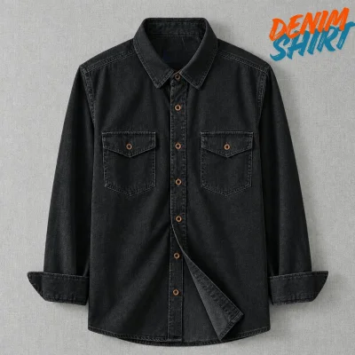 Denim Shirt for Men - Stylish Premium Denim — image 1