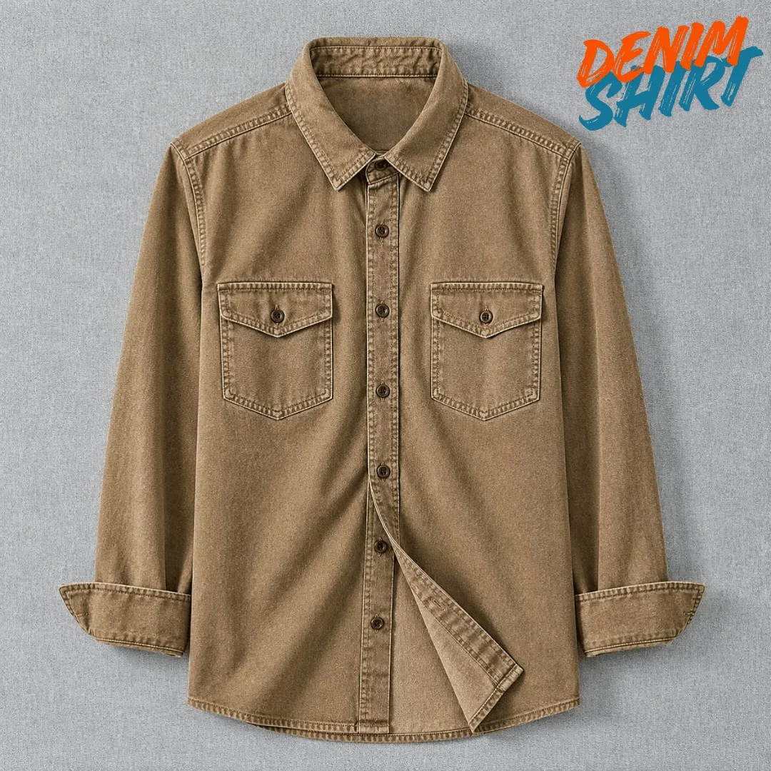 Denim Shirt for Men - Stylish Premium Denim — image 3