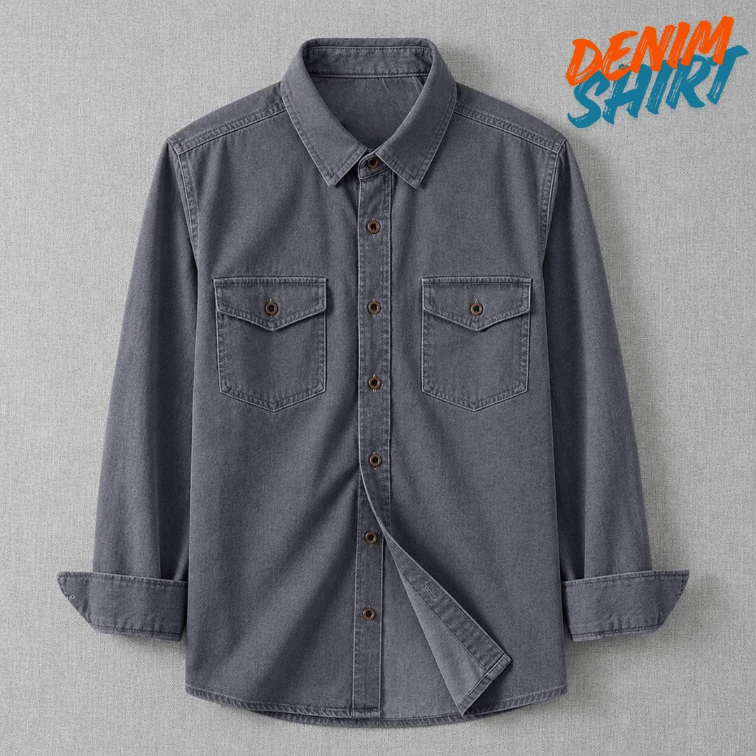 Denim Shirt for Men - Stylish Premium Denim — image 4