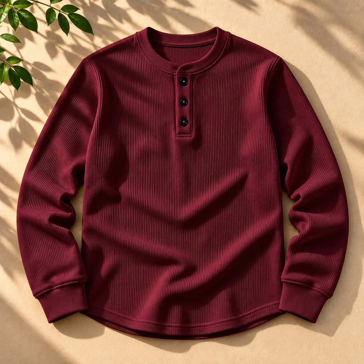 Seyetshirt Stylish Placket Button Sweatshirt — image 8