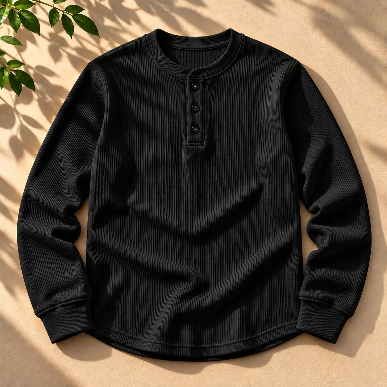 Seyetshirt Stylish Placket Button Sweatshirt — image 7