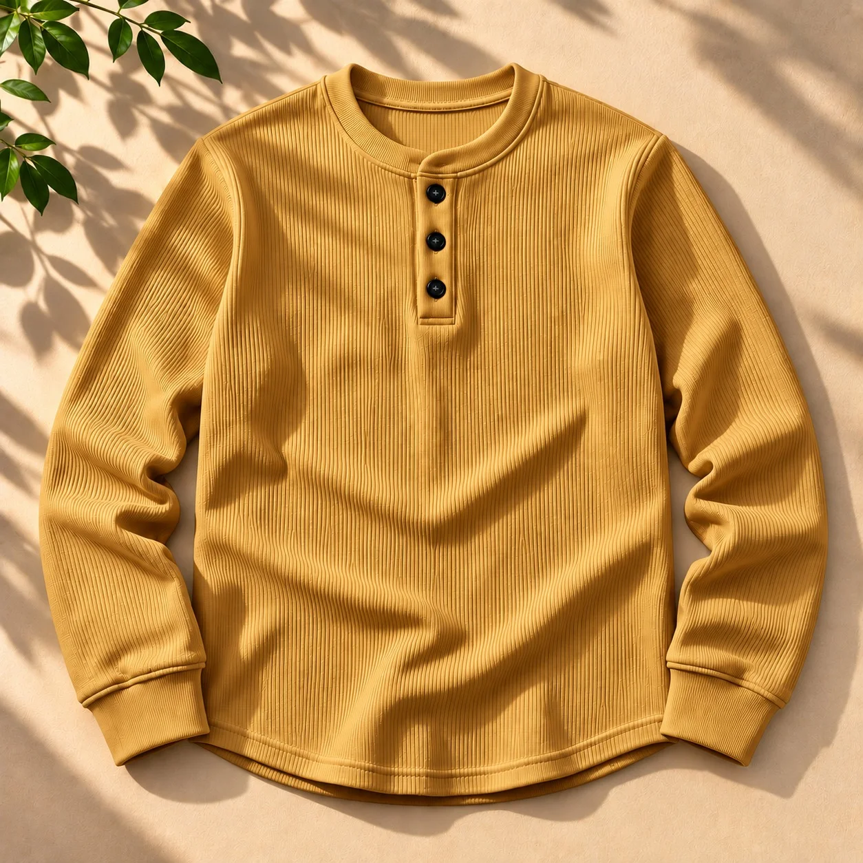 Seyetshirt Stylish Placket Button Sweatshirt — image 6
