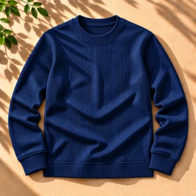 Seyetshirt Stylish Placket Button Sweatshirt — image 4