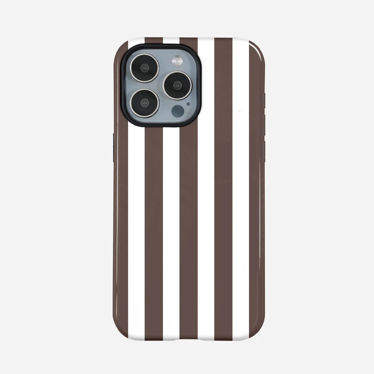 Retro Striped Dual-Layer Protective Case for iPhone 13 — ছবি 3