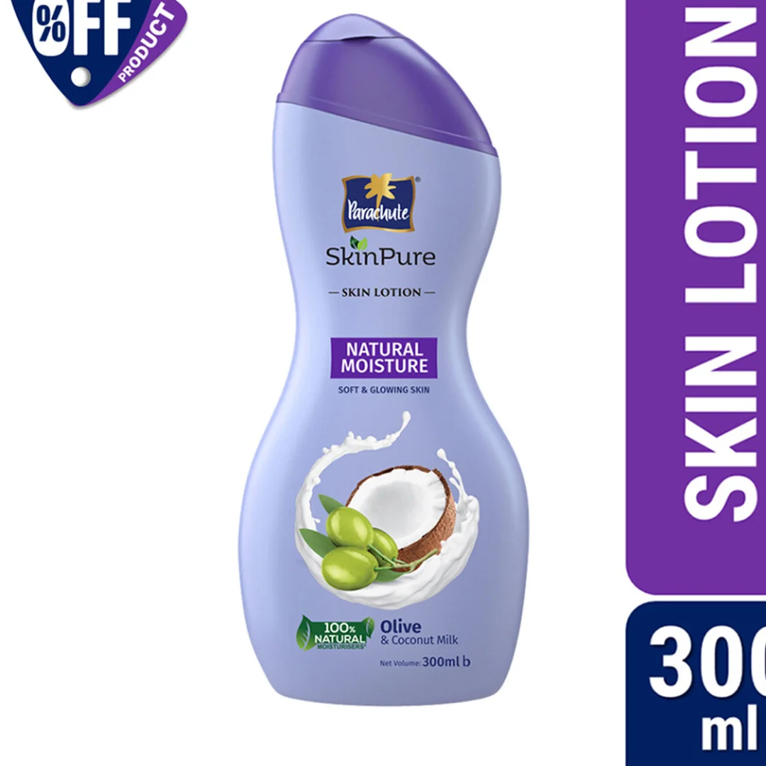 Parachute skin lotion