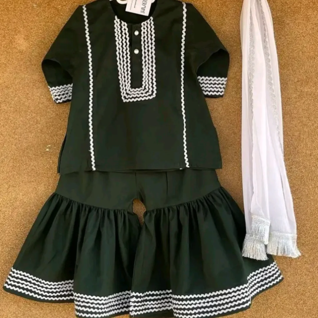 Stylish Cotton Baby Girls Dress for 0-12 Years