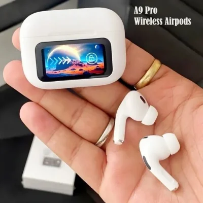 🎧 A9 Pro ANC/ENC স্মার্ট ডিসপ্লে ইয়ারবাডস (Smart Display Earbuds) — ছবি 3