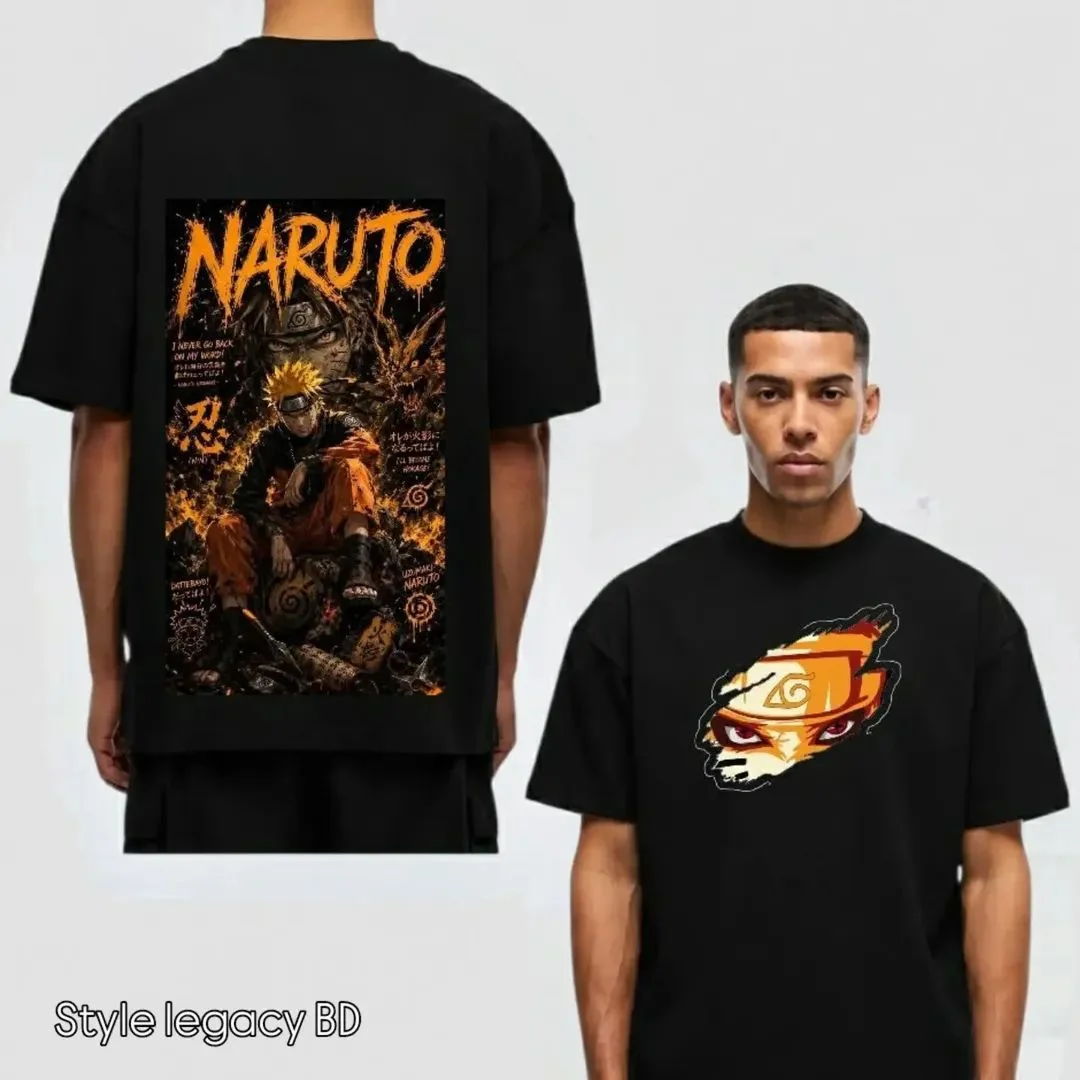 Customize /Drop Shoulder T-shirt — image 4
