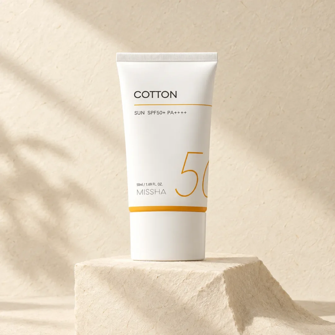 MISSHA ALL AROUND SAFE BLOCK COTTON SUN SPF50+ PA++++