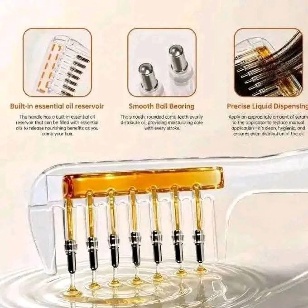 Hair Oil Applicator Comb
