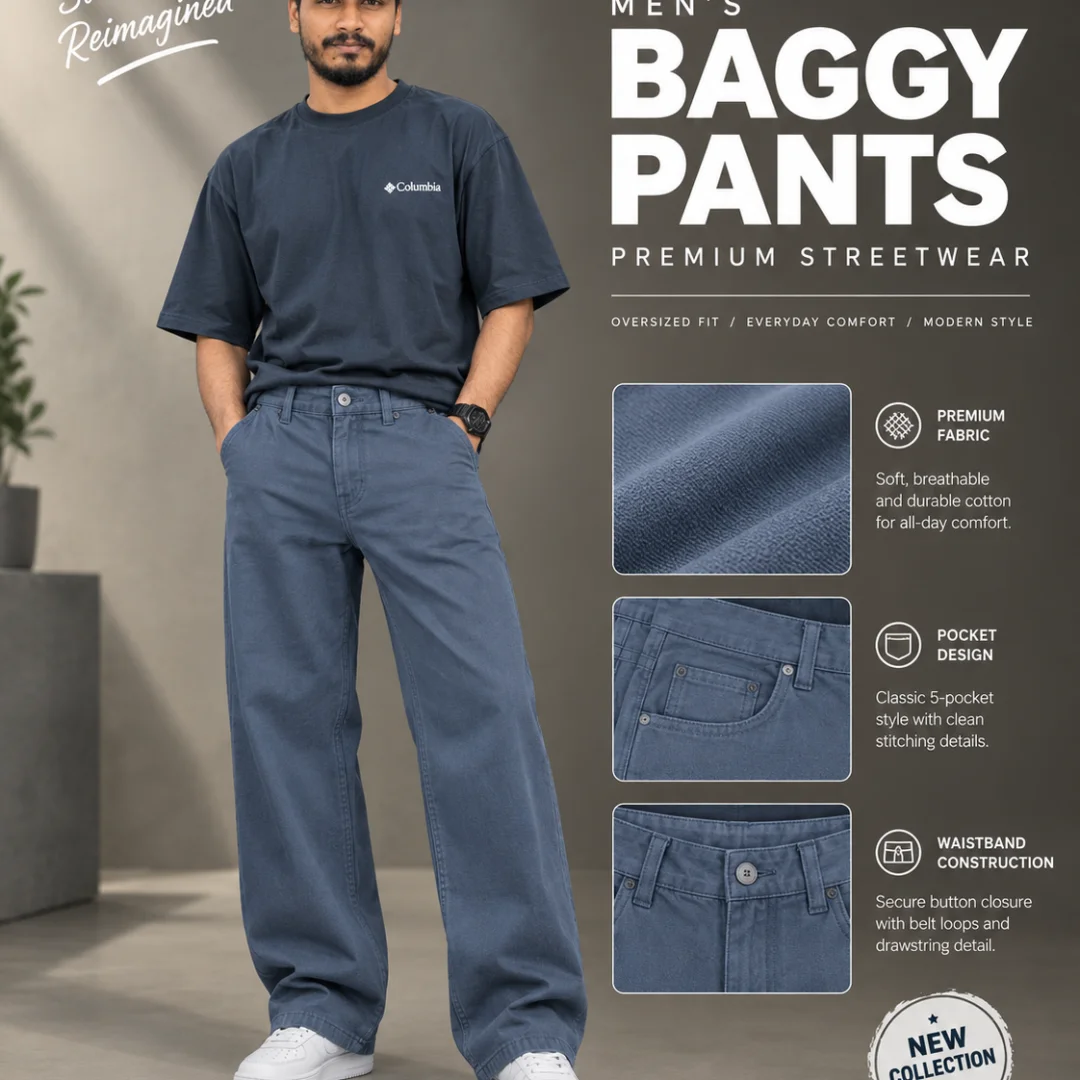 PREMIUM BAGGY PANT — image 3