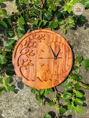 Wooden Wall Clock — image 2